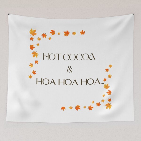 Item preview, Hot Cocoa &  Hoa Hoa Hoa designed and sold by dainea.