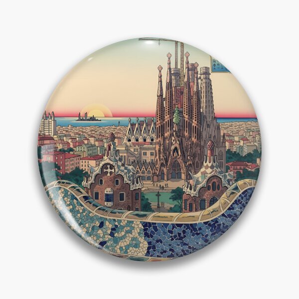 Item preview, Ukiyoe Barcelona designed and sold by AM studio KYOTO.