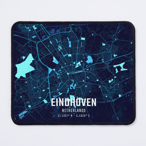 Item preview, Eindhoven Midnight City Map designed and sold by HomeLivingCo.
