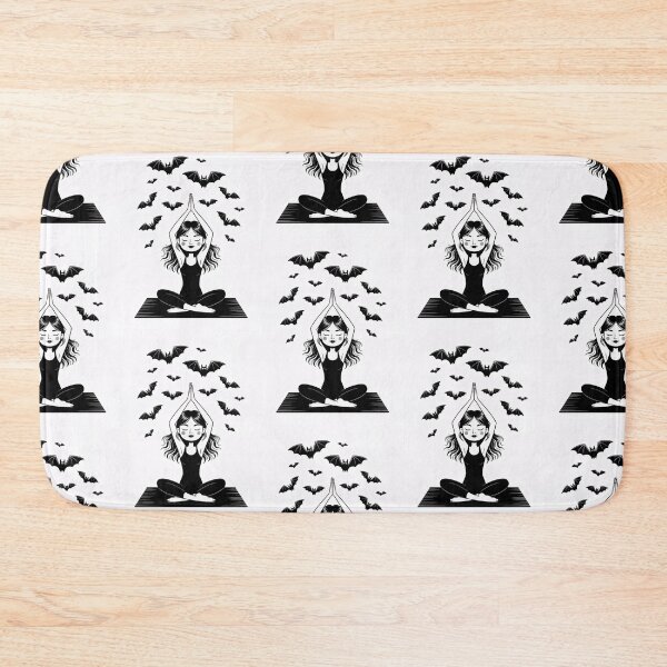 Item preview, Bat yoga designed and sold by MetalSatyrShop.