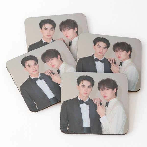 Item preview, Khemjira wedding suit BL series poster boys love Keng Harit Buayoi Namping Napatsakorn Pingmuang KengNamping pharankhem Tle FirstOne Jet Chan designed and sold by Kpop-Noona.
