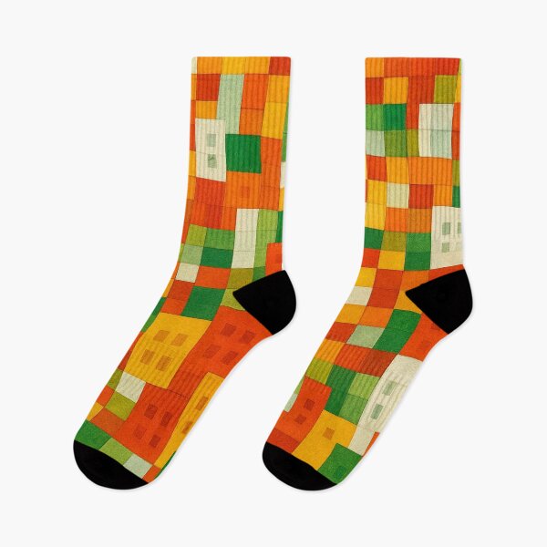 Item preview, Geometric sea of colors in the city designed and sold by Sigtrix.