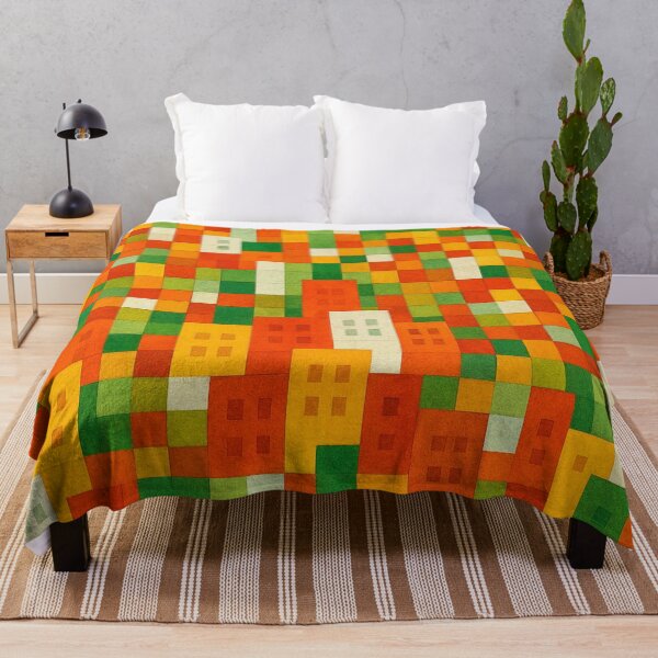 Item preview, Geometric sea of colors in the city designed and sold by Sigtrix.
