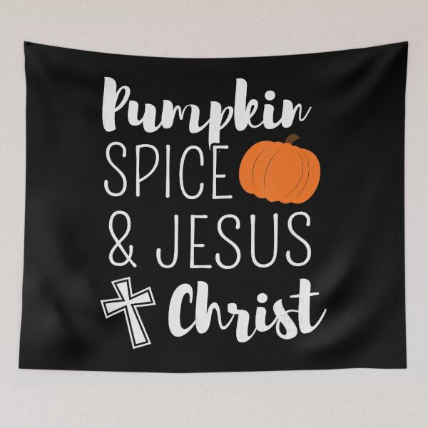 Item preview, Retro and Classic Vintage Funny Christmas Christ Spice Jesus Pumpkin designed and sold by JamieFmorriSS.