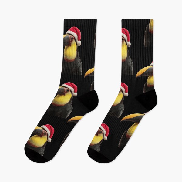 Item preview, Tropical Christmas Toucan bird Portrait designed and sold by LazyOwlStore.