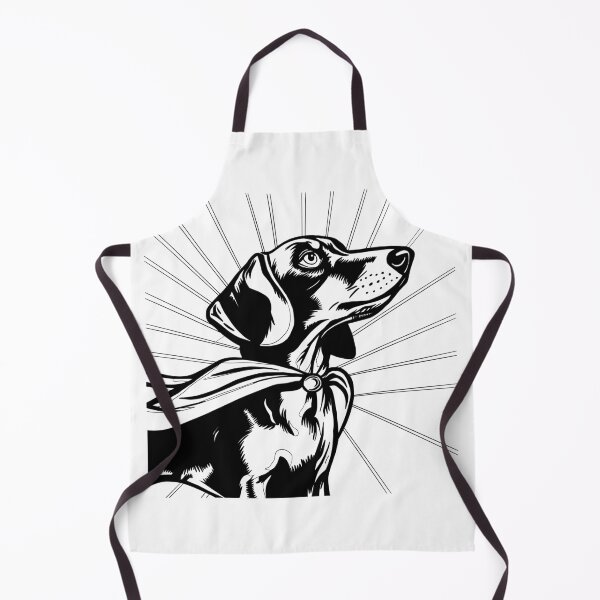 Item preview, Superdog Dachshund designed and sold by WildLakePatterns.