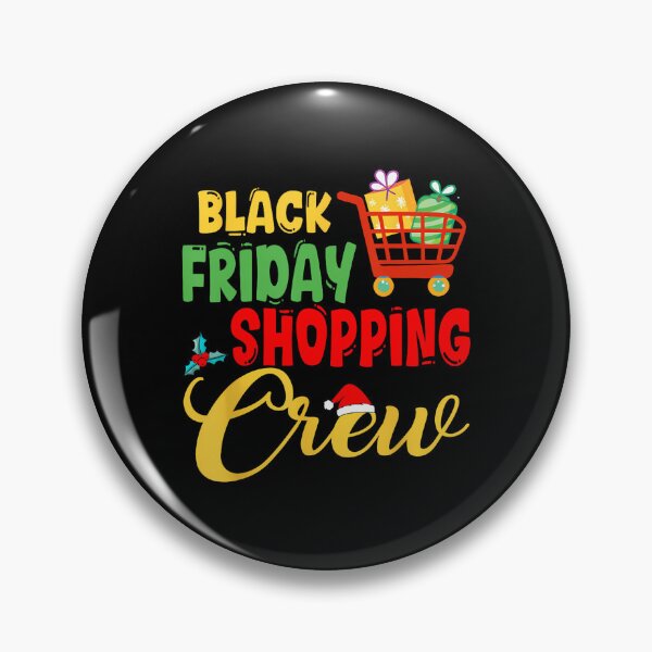 Item preview, Funny 2025 Sale Christmas Black Friday Happy Shopping Holiday designed and sold by Kraigsarina.