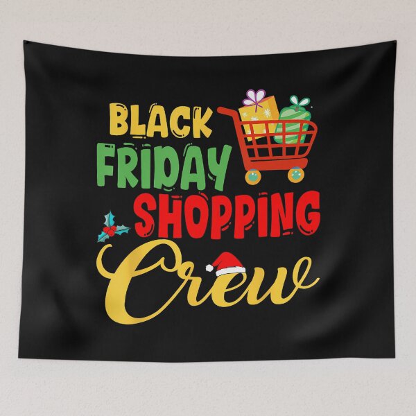 Item preview, Funny 2025 Sale Christmas Black Friday Happy Shopping Holiday designed and sold by Kraigsarina.