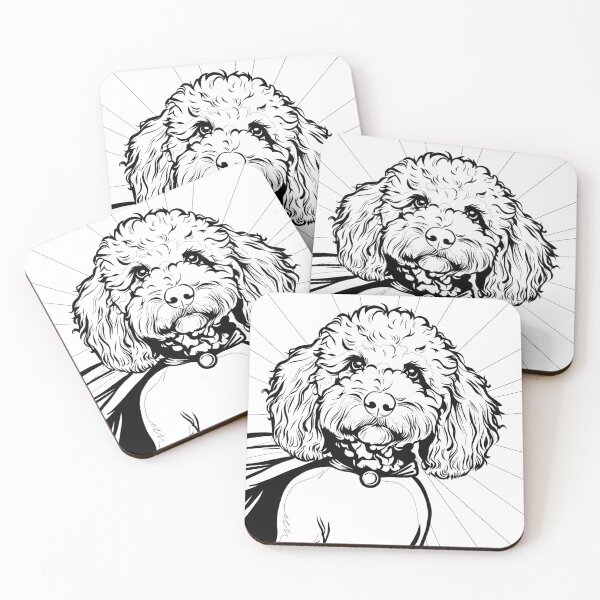 Item preview, Superdog Cockapoo designed and sold by WildLakePatterns.