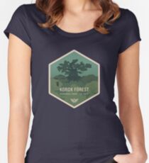 Korok Forest National Park Fitted Scoop T-Shirt