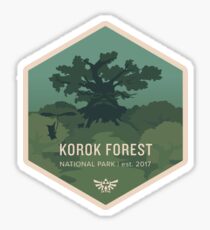 Pegatina Parque Nacional Forestal de Korok