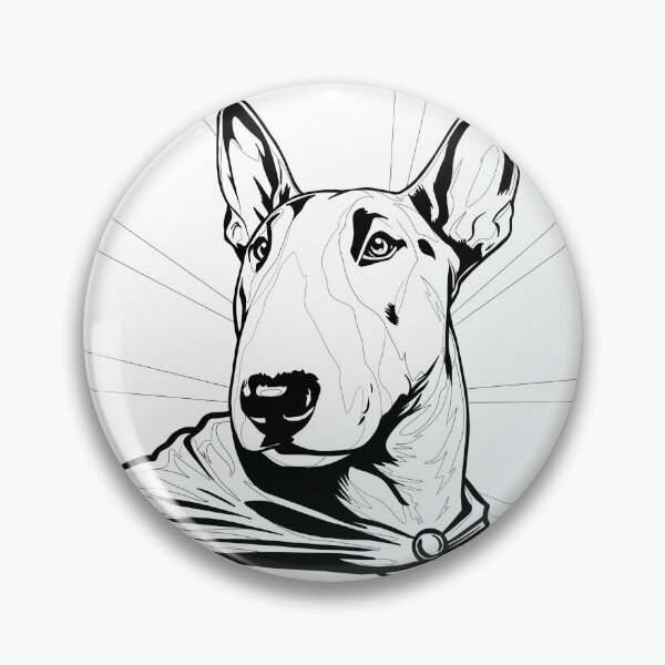 Item preview, Superdog Bull Terrier designed and sold by WildLakePatterns.