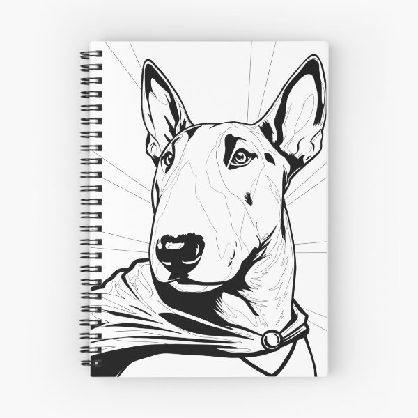 Item preview, Superdog Bull Terrier designed and sold by WildLakePatterns.