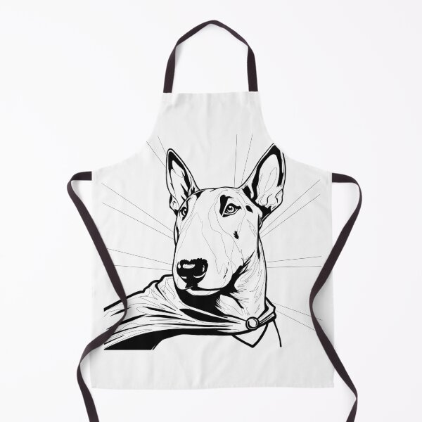 Item preview, Superdog Bull Terrier designed and sold by WildLakePatterns.