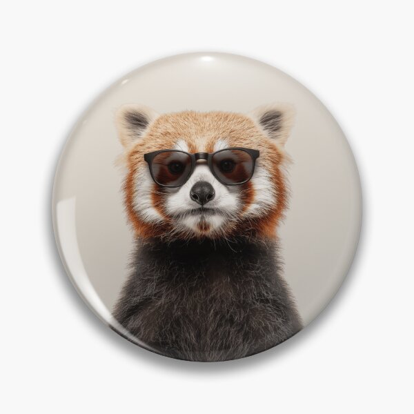 Item preview, Cool Red Panda with Sunglasses designed and sold by LazyOwlStore.