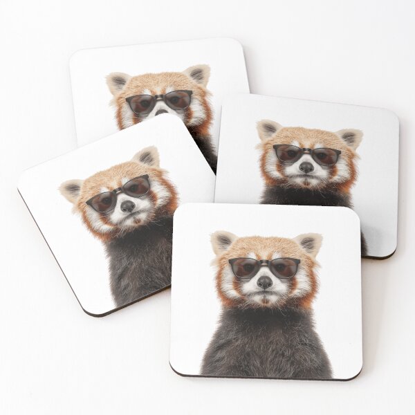 Item preview, Cool Red Panda with Sunglasses designed and sold by LazyOwlStore.