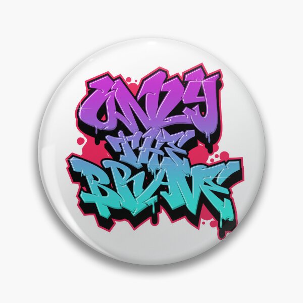 Item preview, Only the Brave Urban Graffiti Street Art designed and sold by ArtLabCreations.