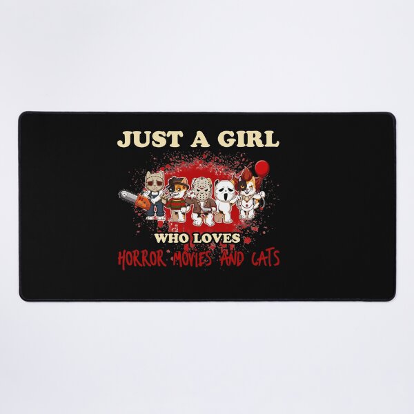 Item preview, Just a Girl Who Loves Horror Cats designed and sold by LashondaGreen89.
