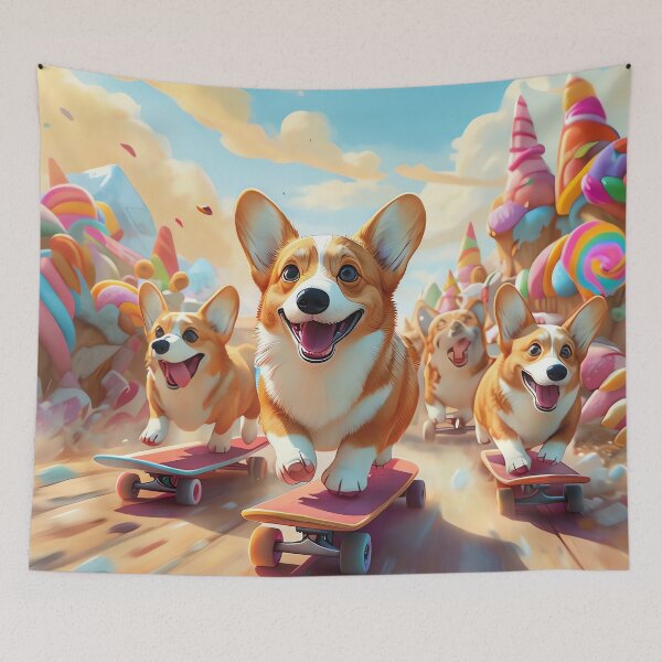 Item preview, Corgi Crew Cruising designed and sold by ONYX Pixee.