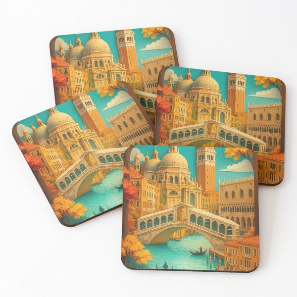 Item preview, One Hundred Magic Urban Places - Rialto Bridge - Venice designed and sold by Earth Celebration Designs.