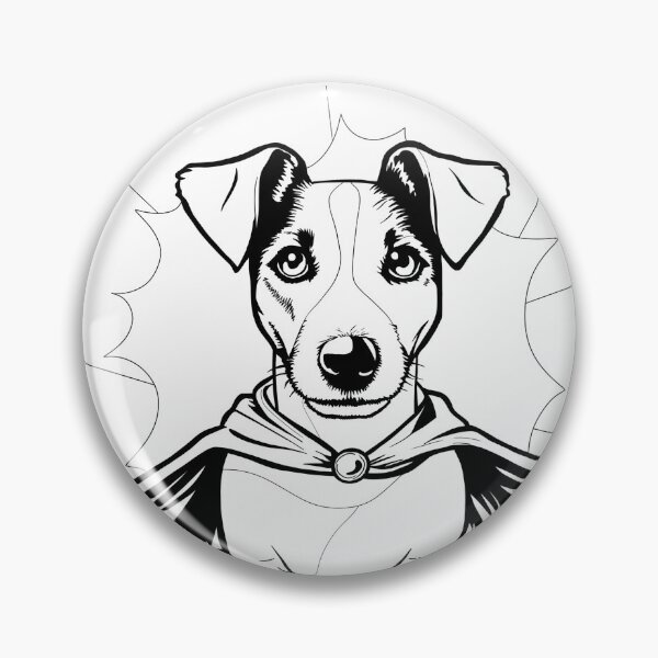 Item preview, Superdog Jack Russell designed and sold by WildLakePatterns.