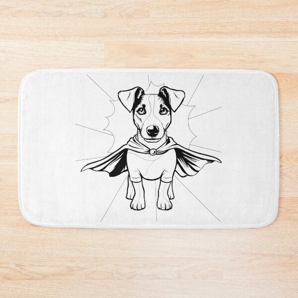 Item preview, Superdog Jack Russell designed and sold by WildLakePatterns.