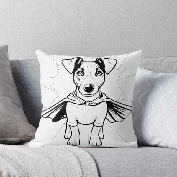 Item preview, Superdog Jack Russell designed and sold by WildLakePatterns.