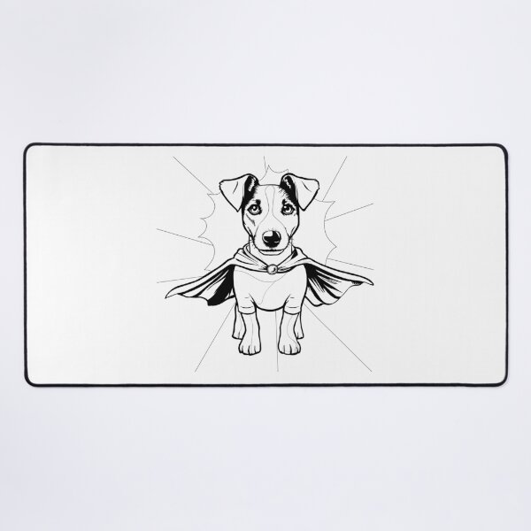 Item preview, Superdog Jack Russell designed and sold by WildLakePatterns.