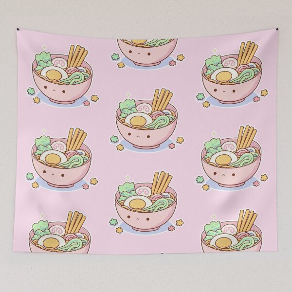 Item preview, Cute Kawaii Ramen Bowl – Adorable Anime Manga Noodle Lover Design designed and sold by Sugar Wisdom .