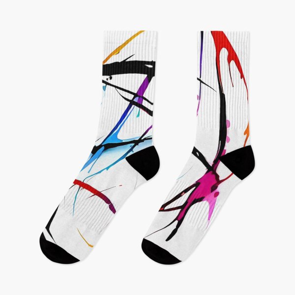 Item preview, Color Splash Abstract Expressionist Art Design designed and sold by Ekracreatives.