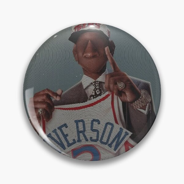 Item preview, Allen Iverson Draft Day Sticker designed and sold by LanezUTD.