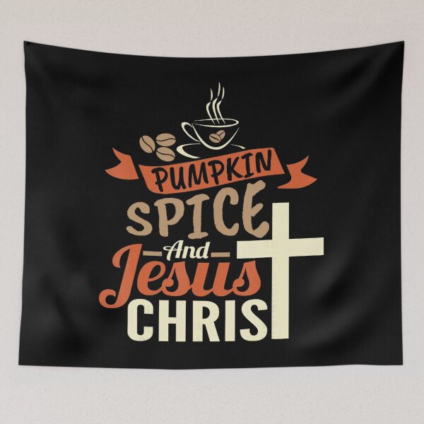 Item preview, Vintage Funny Pumpkin Christmas Classic and Jesus Christ Spice Retro designed and sold by JamieFmorriSS.