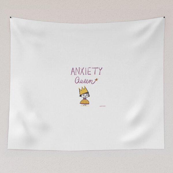 Item preview, Anxiety Queen designed and sold by Aurora Cacciapuoti.