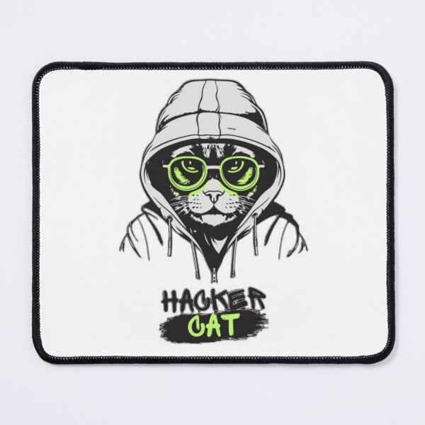 Item preview, Hacker cat designed and sold by Magounette.