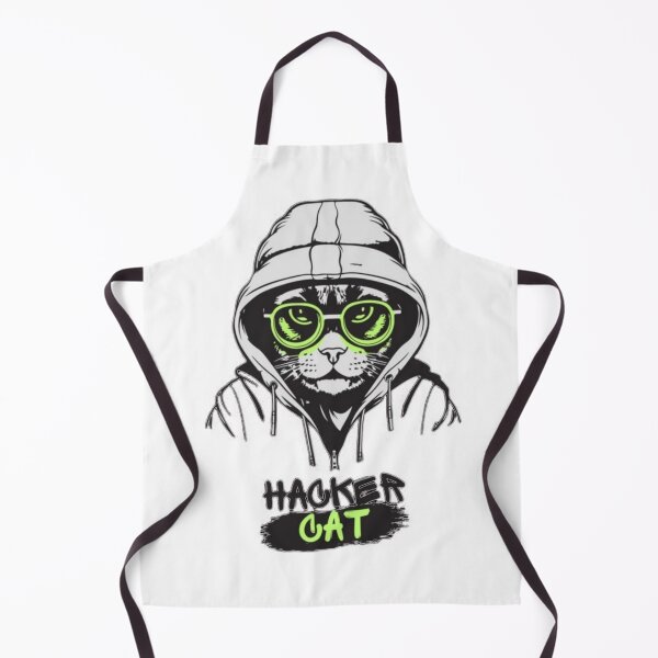 Item preview, Hacker cat designed and sold by Magounette.