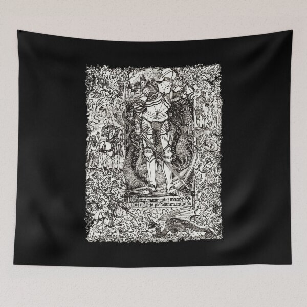 Item preview, Saint George and the Dragon designed and sold by Artaxias_Designs.