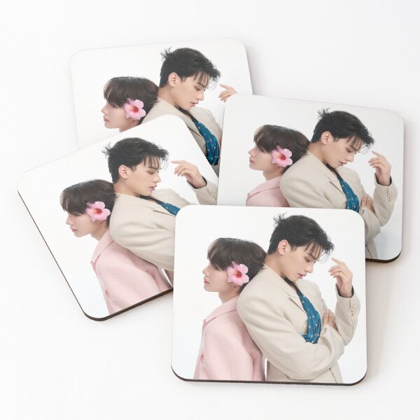 Item preview, Khemjira couple BL series poster boys love Keng Harit Buayoi Namping Napatsakorn Pingmuang KengNamping pharankhem Tle FirstOne Jet Chan designed and sold by Kpop-Noona.