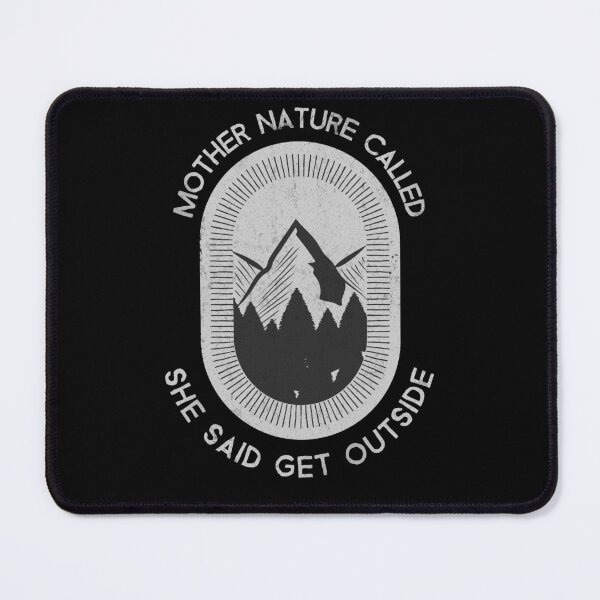 Item preview, Hiking: Mother Nature called - Get outside designed and sold by AlfredsTees.