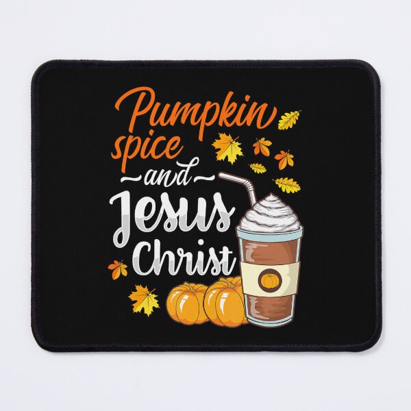 Item preview, Retro Pumpkin Spice Christmas and Classic Jesus Christ Vintage Funny designed and sold by JamieFmorriSS.