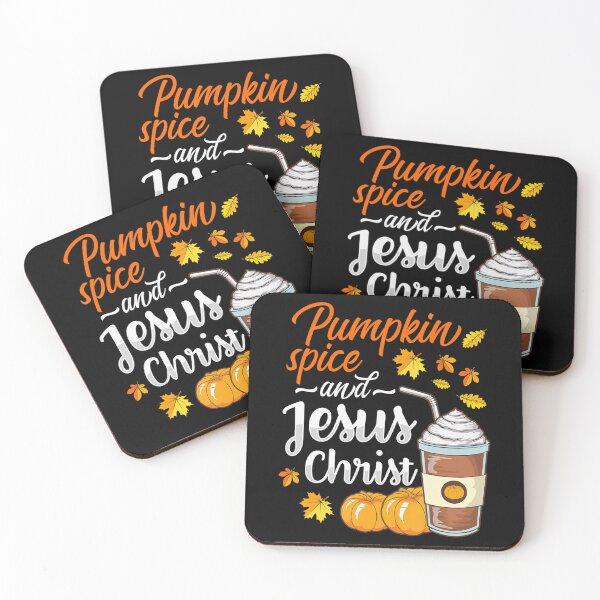 Item preview, Retro Pumpkin Spice Christmas and Classic Jesus Christ Vintage Funny designed and sold by JamieFmorriSS.