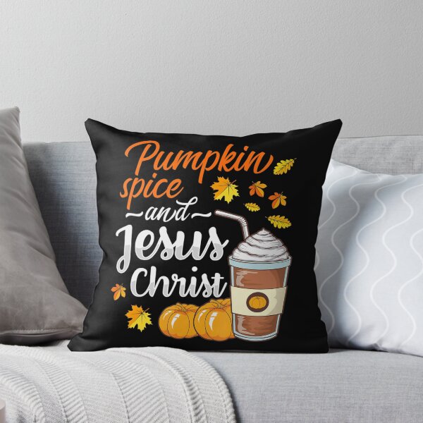 Item preview, Retro Pumpkin Spice Christmas and Classic Jesus Christ Vintage Funny designed and sold by JamieFmorriSS.