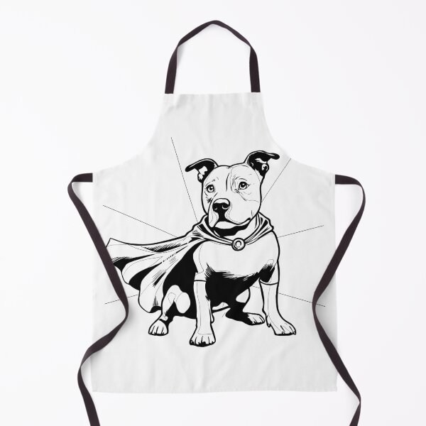 Item preview, Superdog Staffie designed and sold by WildLakePatterns.