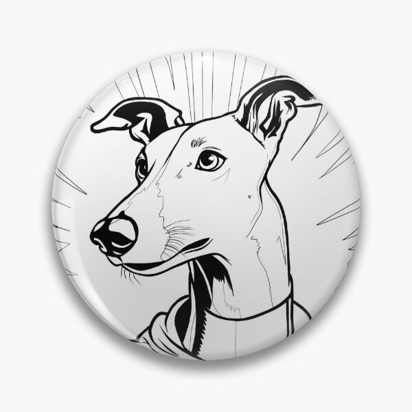 Item preview, Superdog Whippet designed and sold by WildLakePatterns.