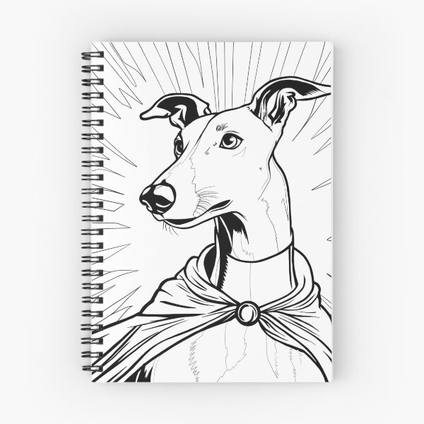 Item preview, Superdog Whippet designed and sold by WildLakePatterns.