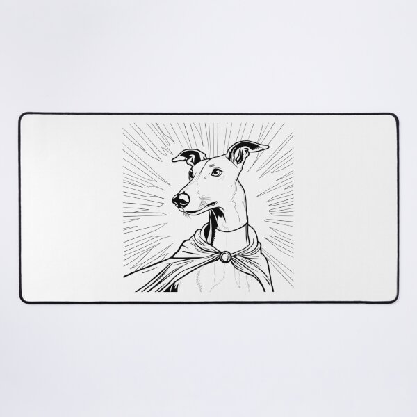 Item preview, Superdog Whippet designed and sold by WildLakePatterns.