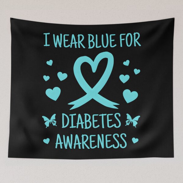 Item preview, I Wear Blue For Diabetes Awareness Month Type 1 Diabetes designed and sold by MatthewConer.