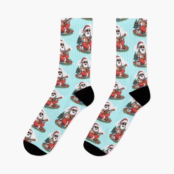 Item preview, Groovy Hippie Santa Christmas Design designed and sold by MonkiFlipp.