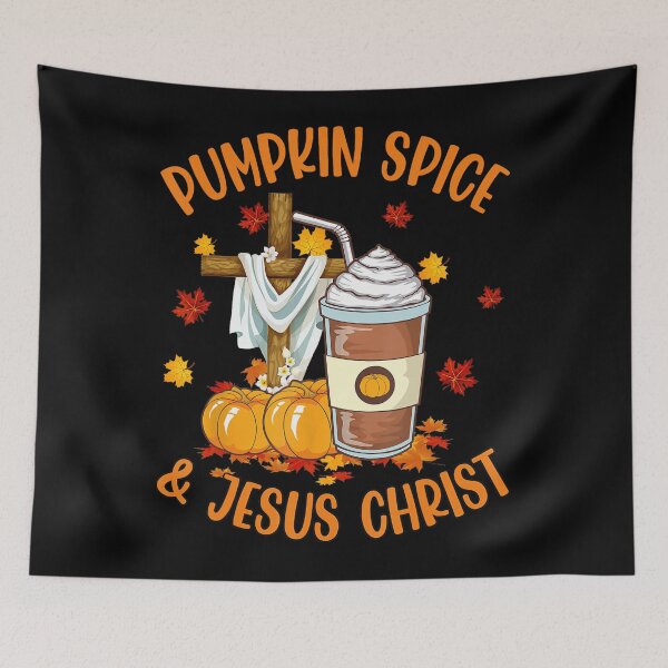 Item preview, Vintage Christ Pumpkin Classic Christmas Spice Retro and Jesus Funny designed and sold by JamieFmorriSS.