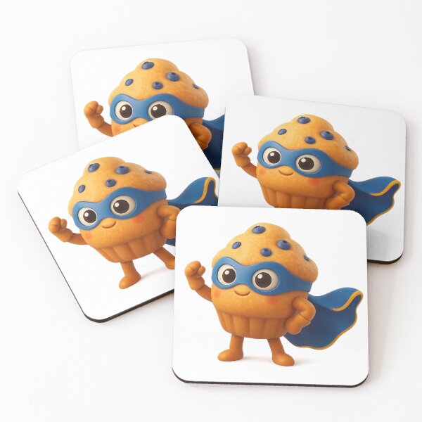 Item preview, Super Muffin - The League of Super Cakes designed and sold by ReineDingo.