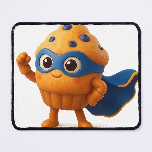 Item preview, Super Muffin - The League of Super Cakes designed and sold by ReineDingo.
